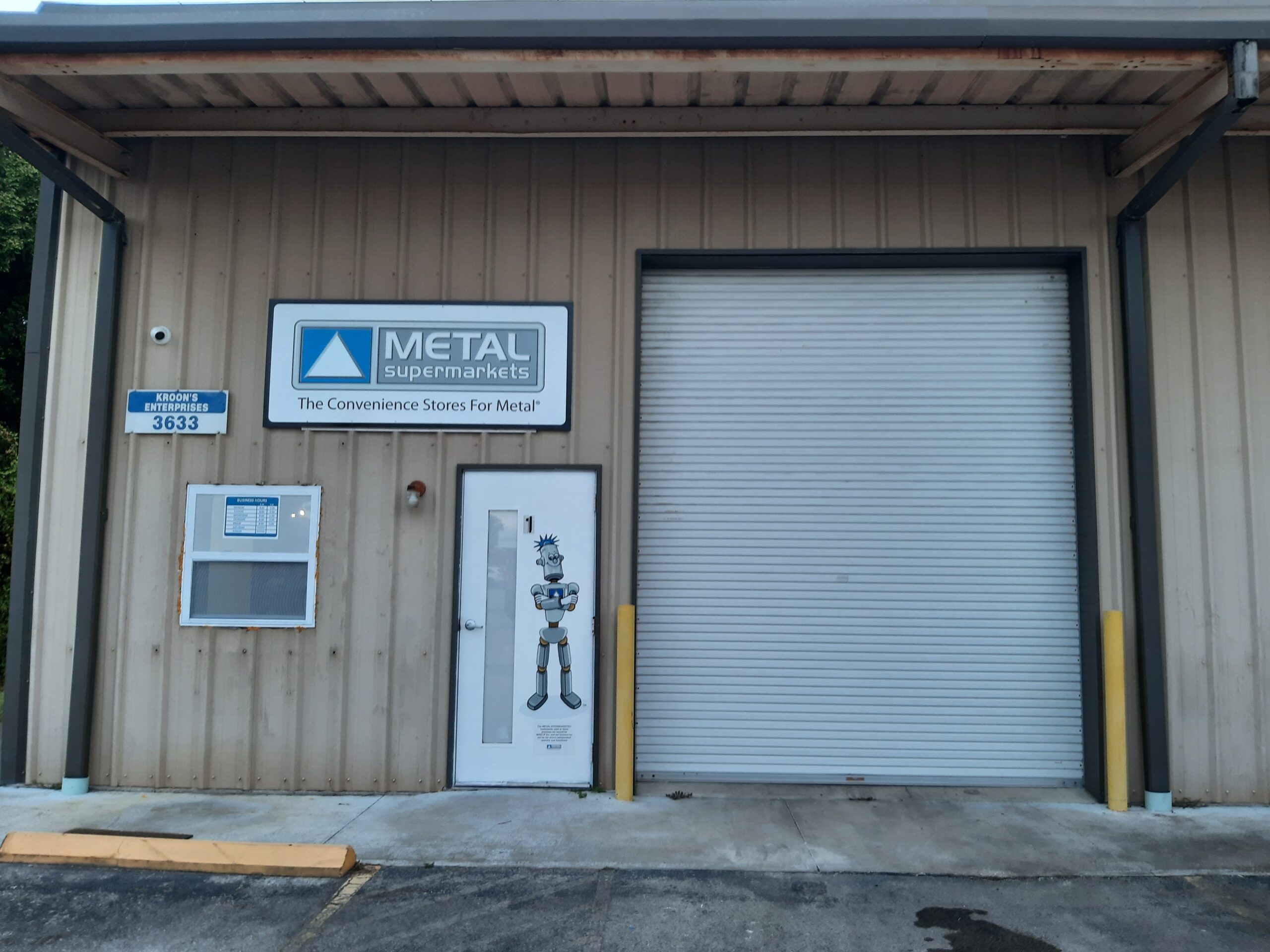 Metal Supermarkets Lakeland Store Front