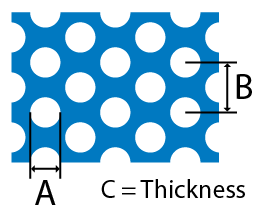 Aluminum Round Perforated Sheet